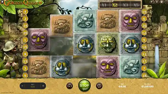 Gonzo's Quest Slot Overview